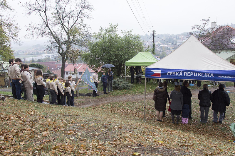 Oslavy výročí republiky 100 let Rosice 27. 10. 2018 (HO)